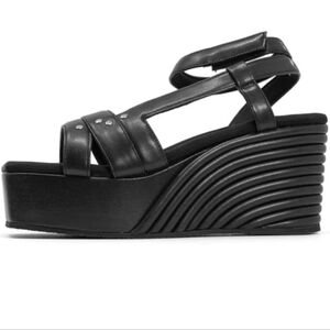 Roam NEW Strappy Mid Strata Wedge Vegan Leather